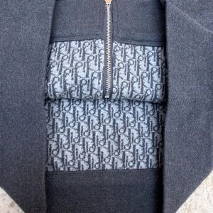 Men's Dior Cashmere with oblique Dior Patterned Lining